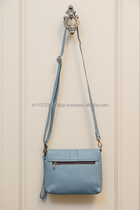 Nouvel arrivage de sac à bandoulière élégant en cuir recyclé multicolore sac à main en cuir de haute qualité sacs à bandoulière latéraux colorés pour femmes - Product Image 5