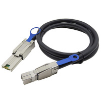 Kabel Koneksi Server Kecepatan Tinggi Mini SAS HD 8088 ke SFF-8644
