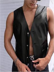 Chaleco Personalizado para Motociclistas, Elegante, de Cuero Premium, Personalizable, Impermeable, Cortavientos y Transpirable para Hombre - Product Image 5