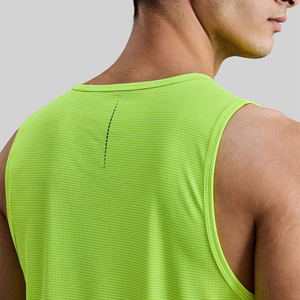 Solid Color Breathable Tank Top Custom Logo Ribbed Vests Knitted Fitness Gym Stringer <b>Singlet</b> <b>for</b> <b>Men</b> training workout session - Product Image 6