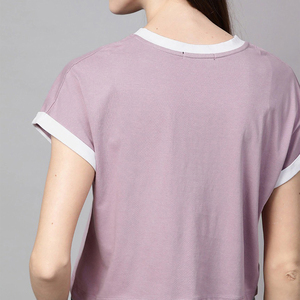 OEM/ODM Solid Crop <b>Tops</b> For Women Custom Logo Printing Crop <b>Tops</b> For Women Streetwear Quickdry Lightweight Tshirts OEM - Product Image 5