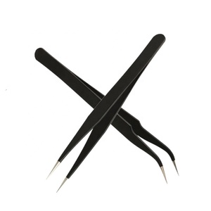 TWEEZEX INTERNATIONAL Servicios OEM Profesionales Pinzas de Extensión de Pestañas de Acero Inoxidable de Alta Calidad con Punta Lisa y Dentada - Product Image 6