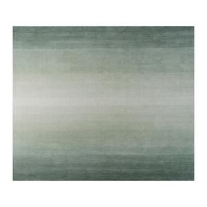 Alfombra Moderna Abstracta de Lana de Nueva Zelanda Evergreen, Tejida a Mano, de Pelo Alto, con Respaldo de Látex para el Hogar - Product Image 1