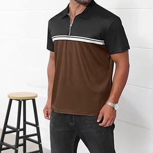 Vêtements de travail pour hommes en gros, chemise décontractée, t-shirt à manches courtes, polo en polyester pour hommes, téléchargé par Dress Sports - Product Image 3
