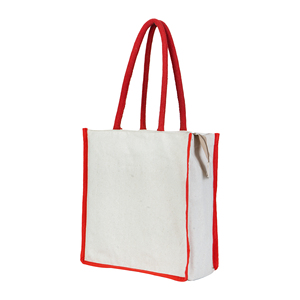 กระเป๋าผ้าแคนวาสแบบหนาสำหรับช้อปปิ้ง ไปเที่ยวทะเล และออกแบบได้ตามต้องการในราคาที่ดีที่สุด - Product Image 4