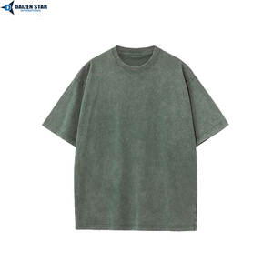 Camisetas de Hombre al por Mayor, Algodón/Poliéster, Ecológicas, de Secado Rápido, Manga Corta, Corte Holgado, Color Sólido, Transpirables, Cuello Redondo, 180g - Product Image 4