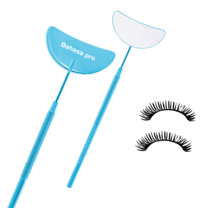 Miroir à cils bleu professionnel pour les centres de formation en extensions de cils et les académies de beauté, miroirs à cils mignons par Bahasa Pro - Product Image 1