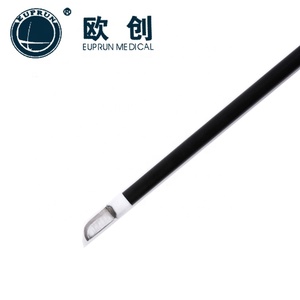 Electrodo de Gancho <span class=keywords><strong>Monopolar</strong></span> Reutilizable Euprun para Laparoscopia, Electrodo de Coagulación de 5 mm y 10 mm, Orificios de Gancho Eléctrico Personalizados - Product Image 5