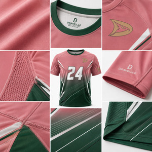 เสื้อเจอร์ซีย์คอร์นโฮลสำหรับผู้ชายแบบขายส่ง ผลิตตามสั่ง เนื้อผ้าโพลีเอสเตอร์น้ำหนักเบา ระบายอากาศได้ดี เหมาะสำหรับการแข่งขันและทีม - Product Image 6
