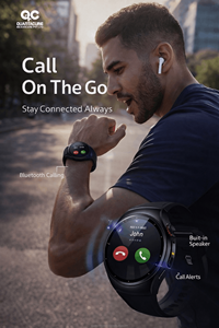 Reloj Inteligente QC BT10 2025, 1.51'', BLE, Chat con IA, NFC, GPS, Brújula, Linterna, Llamadas Bluetooth, Resistente al Agua 3ATM, Monitor de Actividad Física 5 Max - Product Image 2