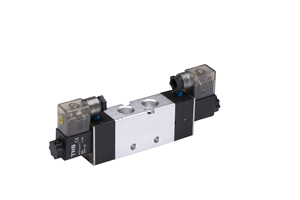 Válvula Solenoide Neumática de Aleación de Aluminio THB de 3/8'' y 5 Puertos, 2 Vías, con 1 Año de Garantía - Product Image 2