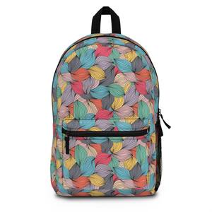 OEM ODM Unisex Vintage Sports Backpack Waterproof Canvas Zipper Cotton Lining Letter Pattern 2-in-1 Crossbody Wholesale Supplier - Product Image 1