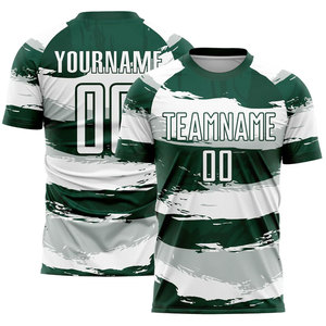 Diseño personalizado y logotipo impreso en uniformes de fútbol, camiseta deportiva de fútbol, nuevo modelo, últimos diseños, tela transpirable de alta calidad - Product Image 4
