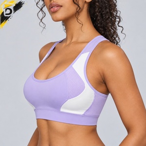 Soutien-gorge de sport léger de haute qualité à maintien élevé, en tissu flexible pour l'entraînement physique, le Pilates, la course à pied et le quotidien - Product Image 4