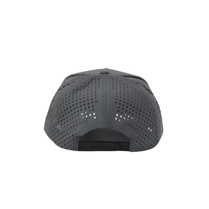 Tour Performance Breathable Custom Logo Golf Hat Full Perforated Panels Rope Waterproof Lightweight 5-Panel <b>Snapback</b> <b>Cap</b> - Product Image 4