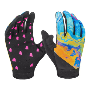 Guantes Premium para Motocross con Palma de Silicona, Protección Completa para Dedos, para Carreras de Motocross, con Correa de Muñeca con Cierre Seguro - Product Image 5
