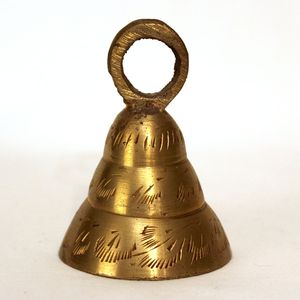 Campana de Mano de Latón Excelente y Elegante con Mango de Agarre Suave para Meditación, Yoga, Accesorios para Sala de Oración a un Precio Accesible - Product Image 3