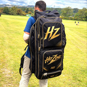 Bolsa de Cricket HIT ZONE Premium 1000D Impermeable y Resistente, Mochila Deportiva de Gran Capacidad para Almacenamiento de Equipo de Cricket - Product Image 1