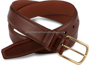 Cinturones de cuero para hombre a la moda cinturones formales de hombre hechos a mano de alta calidad para pantalones o jeans - Product Image 6