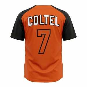 Custom Youth training Baseball Jersey Premium breathable Baseball Jersey vibrant colors Sublimation Team Baseball Jersey - Product Image 2