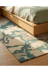 Recycled <b>Wool</b> Modern Anti-Slip Patchwork Carpet Rug Eco Artisan <b>Crafted</b> for Sustainable Home Collection Hand Tufted Rug - Product Image 4