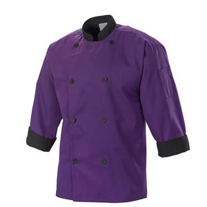 Chaquetas de Chef Cómodas de Nuevo Diseño al por Mayor, Uniformes de Manga Corta para Restaurante y Cocina, Uniformes de Chef con MOQ Bajo - Product Image 1