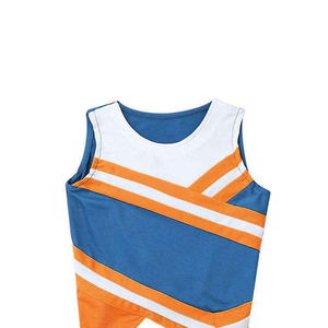 Meilleures ventes, uniformes de cheerleading au design unique, imprimés, couleurs personnalisées, logo, polyester/coton de haute qualité, service OEM, meilleur prix - Product Image 3