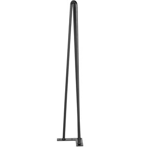 Set di 4 gambe a forcina nere da 22 pollici, capacità di carico 880 libbre (220 libbre ciascuna), gambe a forcina per scrivania, panca, tavolo da pranzo, per parchi - Product Image 2