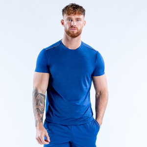 Camisetas de Gimnasio para Hombre de Alta Calidad, Ropa Deportiva de Secado Rápido, Poliéster y Elastano, Camisetas de Fitness con Logotipo Personalizado, Ropa de Gimnasio para Hombre - Product Image 4