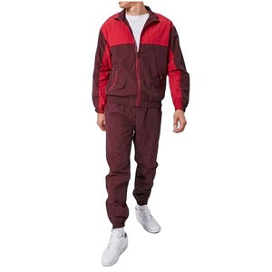 Unisex Two Piece Custom Hooded Windbreaker Set Casual Solid Design Waterproof <b>Zip</b>-<b>Up</b> <b>Jacket</b> and Pants 2026 - Product Image 1