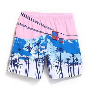 Custom Logo Floral Swim <b>Shorts</b> <b>Men</b> Summer Mesh Quick Drying Running Beach <b>Compression</b> Workout Athletic with Flowers - Product Image 2