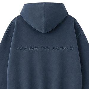 เสื้อสเวตเชิ้ตโอเวอร์ไซส์พิมพ์โลโก้ตามสั่ง แขนยาว ใส่ได้ทั้งชายและหญิง ระบายอากาศได้ดี ผ้าฝ้าย 100% แฟชั่นสตรีทแวร์ฤดูหนาวสำหรับผู้ชาย - Product Image 4