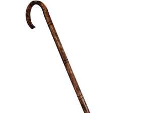 Bâton de randonnée classique moderne en bois, canne de marche légère, faite à la main, longueur réglable, respectueuse de l'environnement, HUMAYUN WORLD CRAFTS - Product Image 3