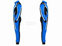 Traje de Carreras de Karts Personalizado, Transpirable, Uniforme de Carreras de Motorsport, Ligero, Protector, 100% Poliéster Resistente a la Decoloración