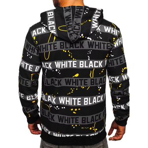 Sweat à capuche unisexe d'hiver avec broderie 3D tendance, 100% coton, séchage rapide, coupe ample vintage - Product Image 6