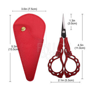 Herramienta de corte de precisión para costura, bordado y manualidades, hecha en Pakistán, tijeras de bordado. - Product Image 2