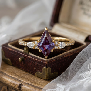 Anillo de cóctel para hombre de oro macizo de 18 quilates con corte esmeralda, engaste de bisel, estilo geométrico original, joyería fina clásica - Product Image 3
