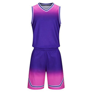 Uniforme de Baloncesto OEM para Adultos, Transpirable, de Secado Rápido y Absorción de Humedad, 100% Poliéster, a un Precio Razonable, Disponible en Conjuntos - Product Image 1