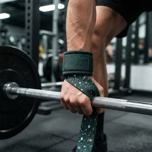 Sangles de musculation premium pour poignets, amélioration de la préhension forte et ferme lors de la musculation, sangles de levage légères et portables - Product Image 6