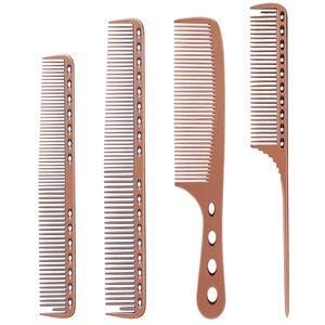 2 Pcs Metal Hair <b>Comb</b> Professional Stainless Steel Top Quality Fine Tooth <b>Comb</b> Unbreakable Teeth Design Anti Static <b>comb</b> <b>Heat</b> - Product Image 1