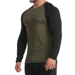 T-shirt de fitness à séchage rapide pour hommes avec logo personnalisé, vêtements de sport professionnels pour la salle de sport et les activités de course à pied - Product Image 2