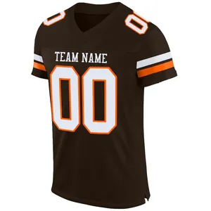 Maillot de football personnalisé noir à col en V avec motif drapeau imprimé par sublimation, maille respirante, vêtements de sport pour hommes adultes - Product Image 5