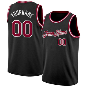 Maillot de basketball sans manches anti-boulochage 100 % polyester respirant imprimé par sublimation, tricoté de haute qualité, professionnel - Product Image 6