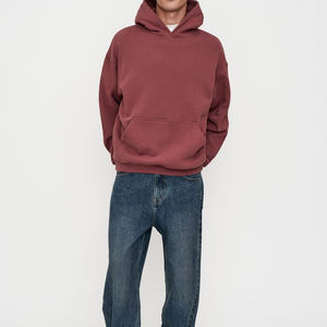 Sweat à capuche personnalisé avec logo, nouveau design, style streetwear d'hiver, léger, confortable, respirant, en coton brodé, épais et élégant - Product Image 1