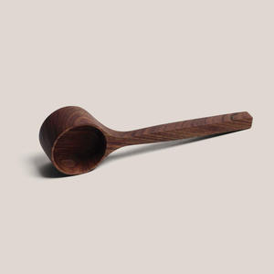 Wooden Scoop with long handlein Available in used to measure and transfer & portion out fine or granular dry ingredients. - Product Image 2
