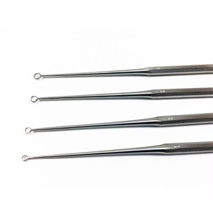 Juego de Curetas Dérmicas Manuales de Alta Calidad de 6 Piezas, 1mm-6mm, Acero Inoxidable de Grado Médico, Instrumentos Quirúrgicos con Certificación CE para ORL - Product Image 6