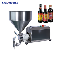 Machine de remplissage UPK à pompe rotative à moteur servo à buse unique pour liquides, pâtes, beurre de cacahuète, lotions, crèmes, confitures et produits cosmétiques