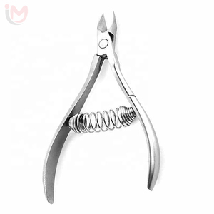 Vente en gros de pinces à cuticules et à ongles en acier inoxydable avec double ressort, lame tranchante, joint de raccordement, fabriqué au Pakistan, OEM - Product Image 3