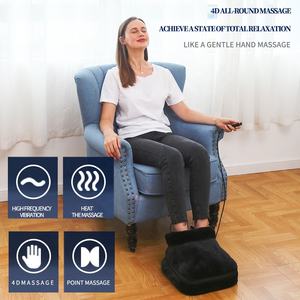 Masseur électrique de pied et de jambe de chauffage et de compression d'air avec le dispositif de vibration électronique de caractéristique de veau - Product Image 1