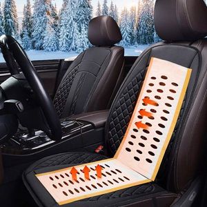 12V Universal Composite Fiber Heated Seat Heater Pad Kit Modified Car Seats with Cushion Switch - Product Image 3